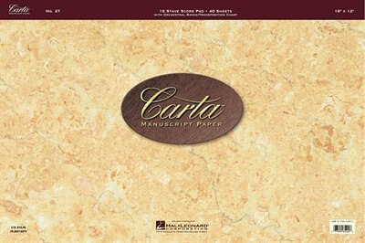 Couverture_Carta Manuscript Paper No. 27 - Professional