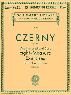 Front cover_160 Eight-Measure Exercises, Op. 821