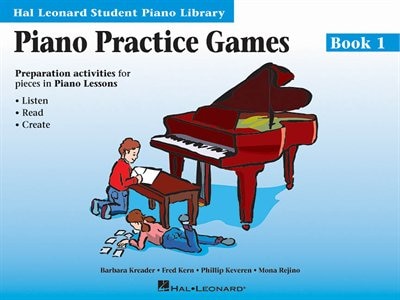 Couverture_Piano Practice Games Book 1 - Hal Leonard Student Piano Library Book/Online Audio
