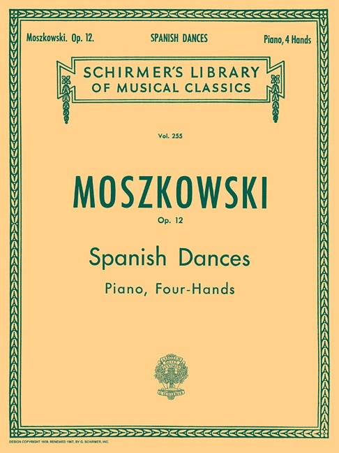 Front cover_5 Spanish Dances, Op. 12