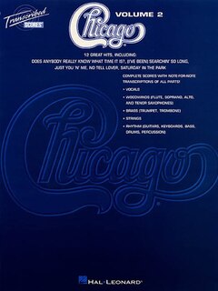 Couverture_Chicago - Transcribed Scores Volume 2