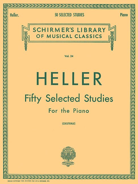 50 Selected Studies (from Op. 45, 46, 47): Schirmer Library of Classics Volume 24 Piano Technique