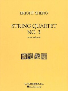String Quartet No. 3: Score and Parts