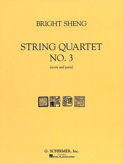 String Quartet No. 3: Score and Parts