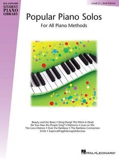 Couverture_Popular Piano Solos - Level 2