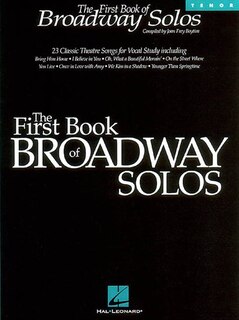 Couverture_The First Book of Broadway Solos