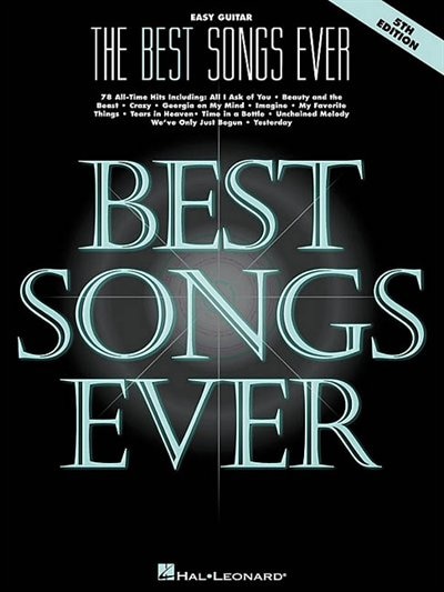 Front cover_The Best Songs Ever