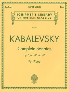 Front cover_Dmitri Kabalevsky - Complete Sonatas for Piano