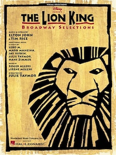 Front cover_The Lion King - Broadway Selections