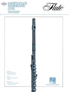 Master Solos Intermediate Level - Flute: Book/CD Pack image number 0