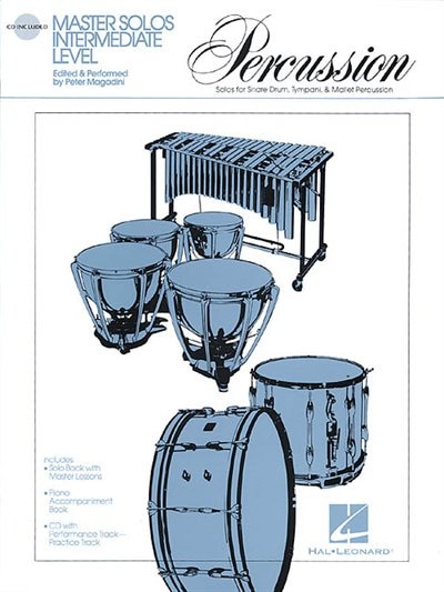 Front cover_Master Solos - Percussion - Intermediate Level