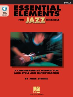 Couverture_Essential Elements for Jazz Ensemble - Guitar Book/Online Audio