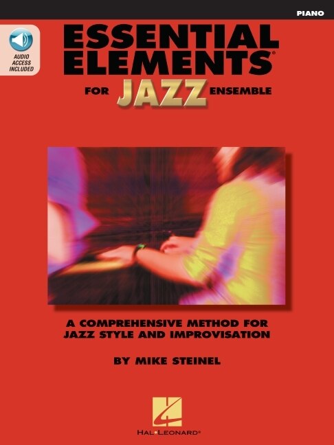 Front cover_Essential Elements for Jazz Ensemble - Piano Book/Online Audio