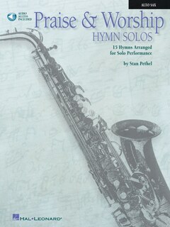 Front cover_Praise & Worship Hymn Solos: Alto Sax Play-along Pack (book/online Audio)