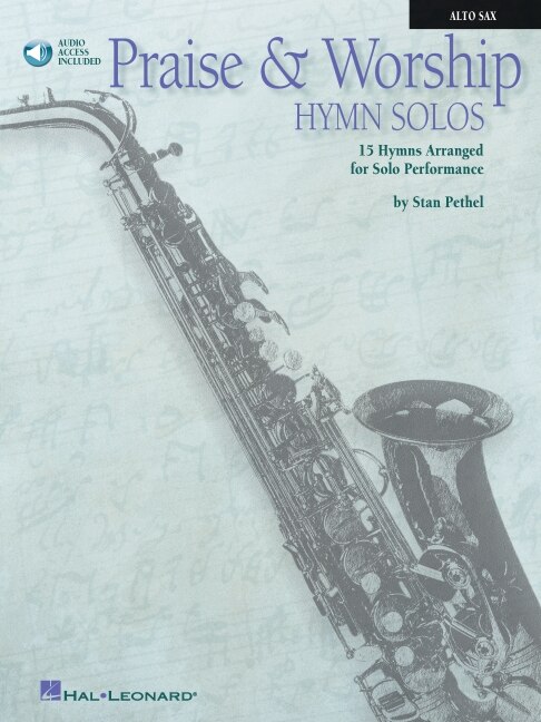 Front cover_Praise & Worship Hymn Solos: Alto Sax Play-along Pack (book/online Audio)