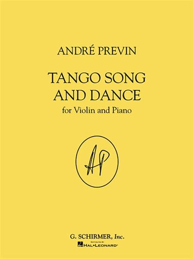 Tango Song and Dance: for Violin and Piano