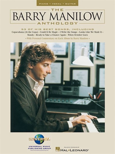 Front cover_The Barry Manilow Anthology
