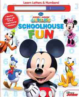 Disney Mickey Mouse Clubhouse: Schoolhouse Fun: A,B,Cs & 1, 2, 3s