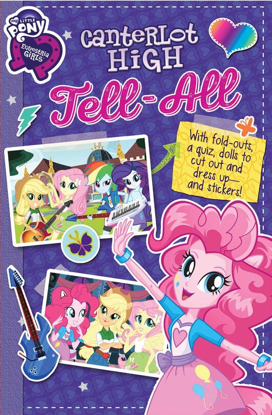 Couverture_My Little Pony Equestria Girls: Canterlot High Tell-All