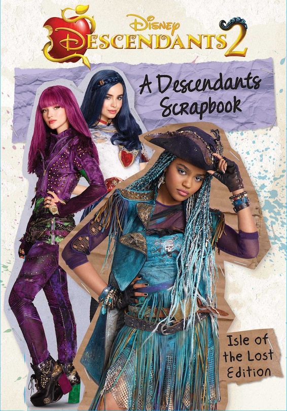 Couverture_A Descendants Scrapbook: The Isle of the Lost Edition