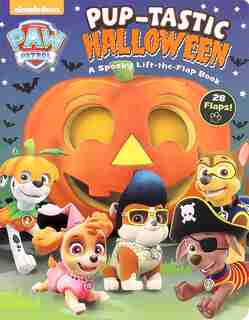 Nickelodeon PAW Patrol: Pup-tastic Halloween: A Spooky Lift-the-Flap Book by Mackenzie Buckley