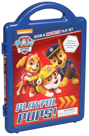 Nickelodeon PAW Patrol: Playful Pups!: Book & Magnetic Play Set