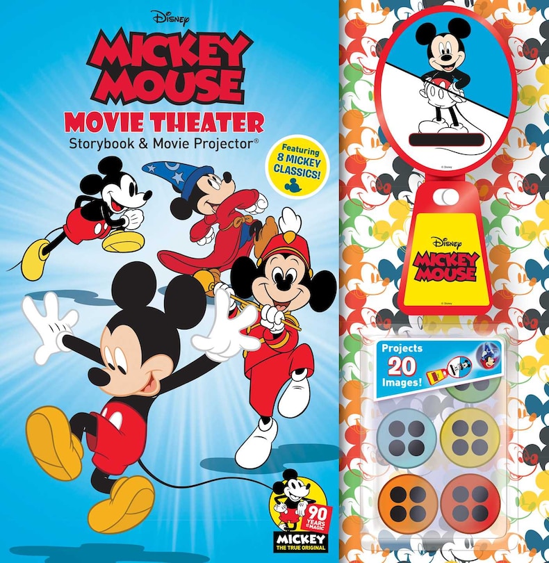 Front cover_Disney Mickey Mouse 90th Anniversary Storybook & Movie Projector