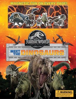 Jurassic World: Fallen Kingdom Magnetic Hardcover: Meet the Dinosaurs image number 0