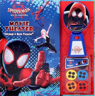 Marvel Spider-Man: Into the Spider-Verse Movie Theater Storybook & Movie Projector