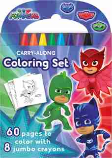 PJ Masks: Carry-Along Coloring Set by Thea Feldman