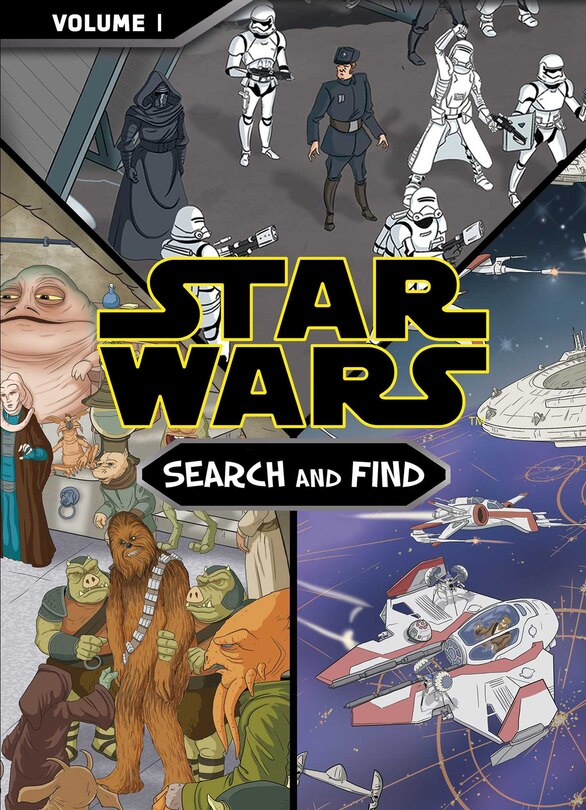 Front cover_Star Wars Search and Find Vol. I Mass Market Edition