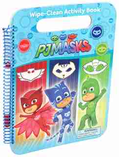 PJ Masks Wipe-Clean Activity Book by Editors of Studio Fun International