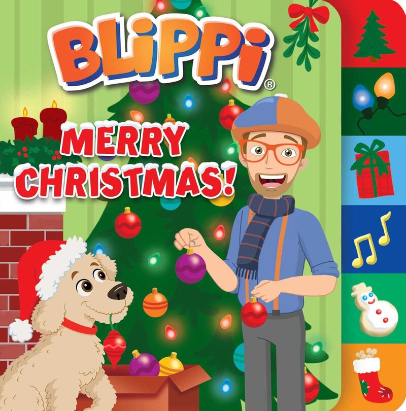 Couverture_Blippi: Merry Christmas