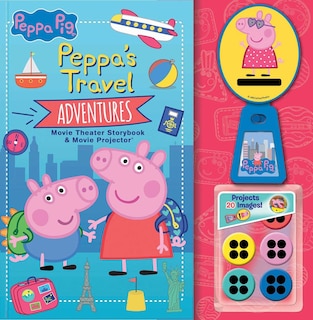 Peppa Pig: Peppa's Travel Adventures Movie Theater Storybook & Movie Projector