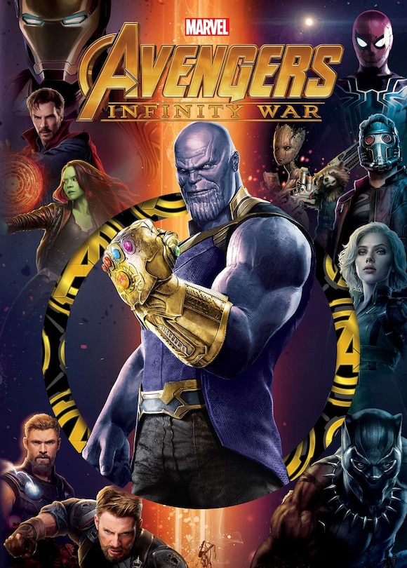 Front cover_Marvel Die-Cut Classic: Avengers Infinity War
