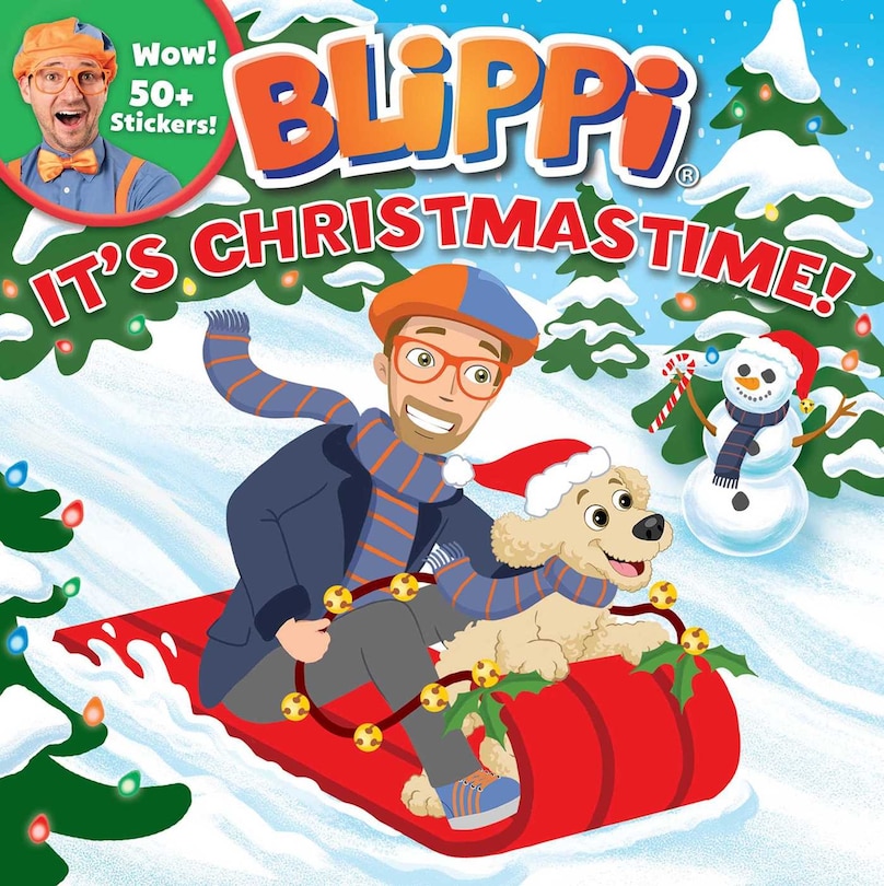Front cover_Blippi: It's Christmastime!