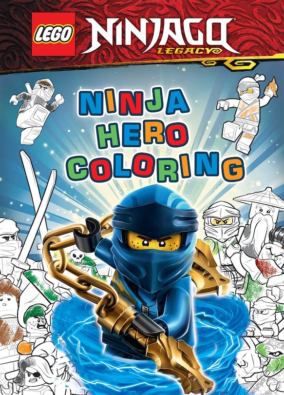 Front cover_Lego Ninjago: Ninja Hero Coloring