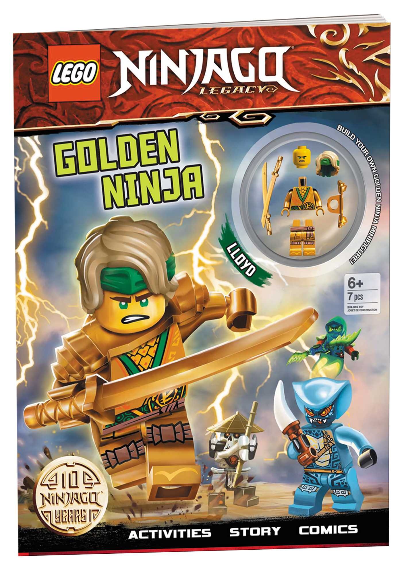 Lego Ninjago Golden Ninja Book By Ameet Publishing tp Indigo