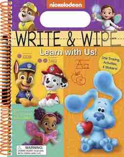 Nickelodeon: Write And Wipe: Learn With Us! by Editors of Studio Fun International