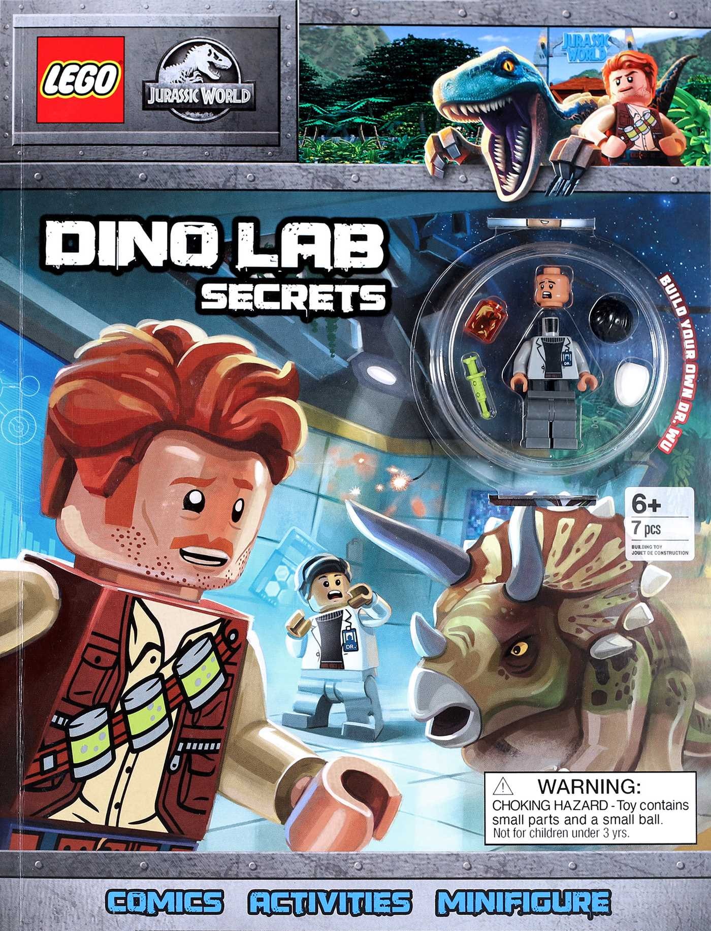 Lego Jurassic World Dino Lab Secrets Book By Ameet Publishing tp Indigo