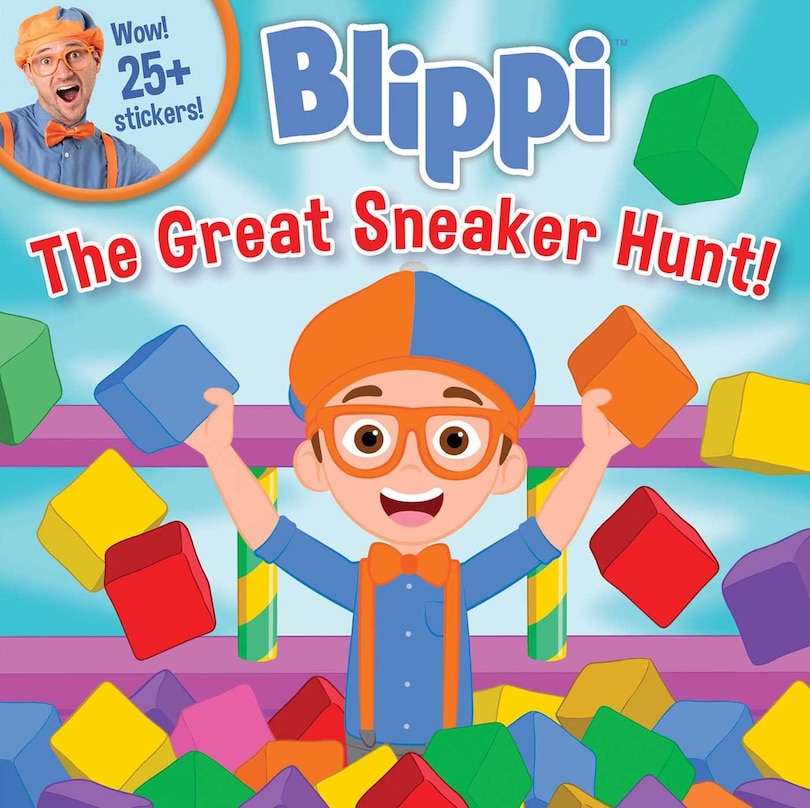 Front cover_Blippi: The Great Sneaker Hunt!