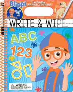 Blippi: Write And Wipe by Editors of Studio Fun International