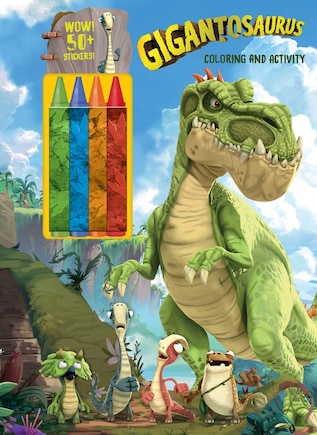 Gigantosaurus: Coloring and Activity Book with Crayons