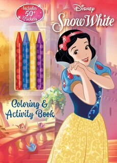 Front cover_Disney: Snow White Coloring with Crayons