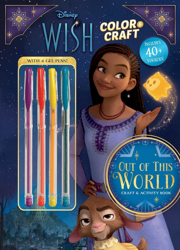 Front cover_Disney Wish: Out of this World Color & Craft