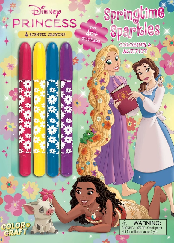 Front cover_Disney Princess: Springtime Sparkles