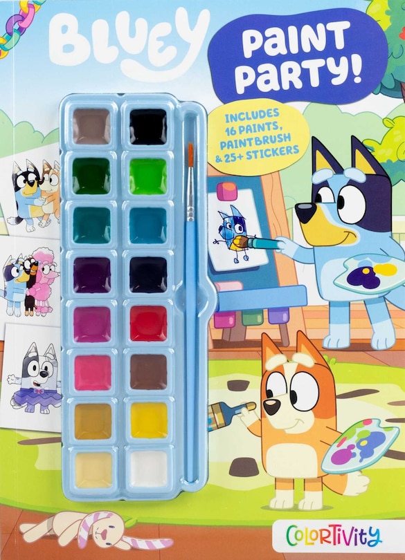 Couverture_Bluey Colortivity: Paint Party!