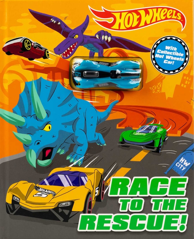 Couverture_Hot Wheels: Race to the Rescue!