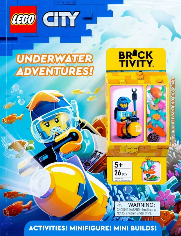 Front cover_LEGO City: Underwater Adventures