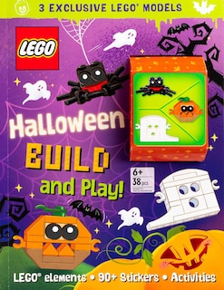 Front cover_LEGO Books: Halloween Build and Play!